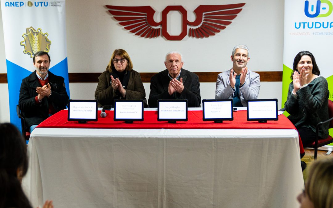 Olimpia integra programa UTU DUAL, para primeras experiencias laborales de jóvenes